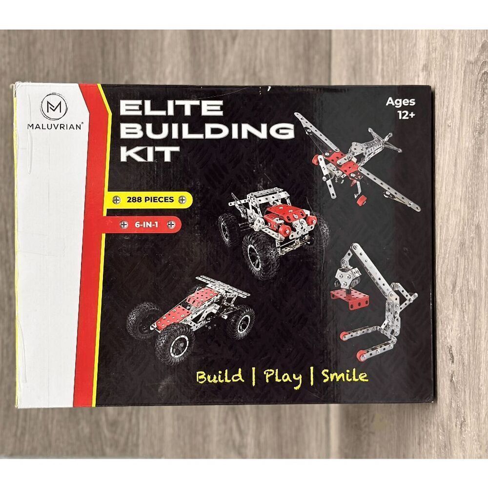 MALUVRIAN Erector Set Transformer Mega Robot for Boys - Girls